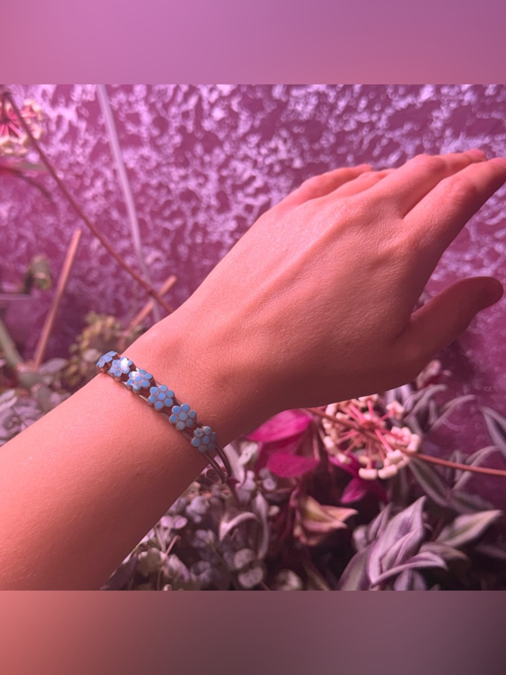 Vintage Dishta Turquoise Cuff Bracelet Sterling Silver 925 Southwestern Old Pawn - Picture 9 of 9